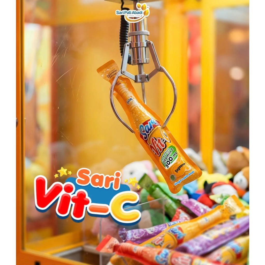 Sari Vit C Kemasan KARDUS minuman buah segar/ minuman Sari Pati Abadi dengan Vit C/cemilan sehat/ mi