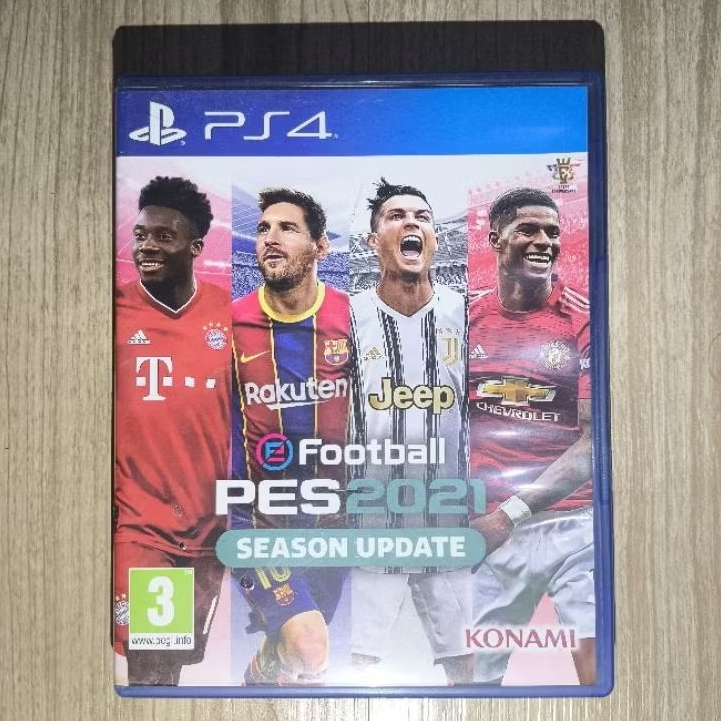 bd kaset pes 2021 ps4 second