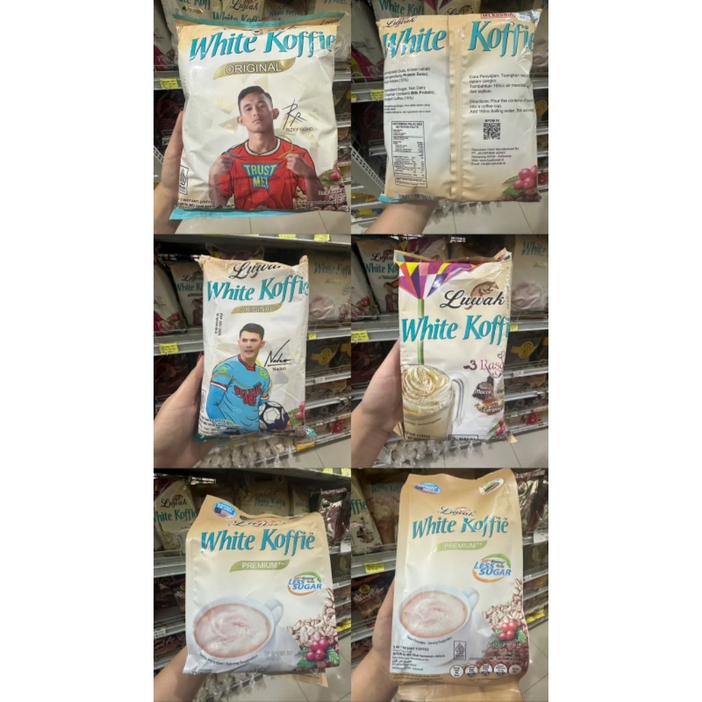 Luwak White Koffie ALL VARIAN @20 gram