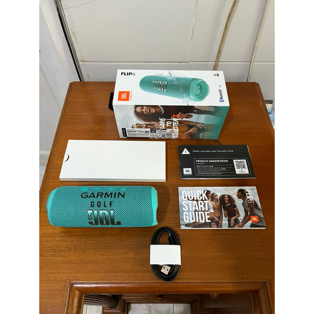 JBL Flip 6 Original Fullset Tosca