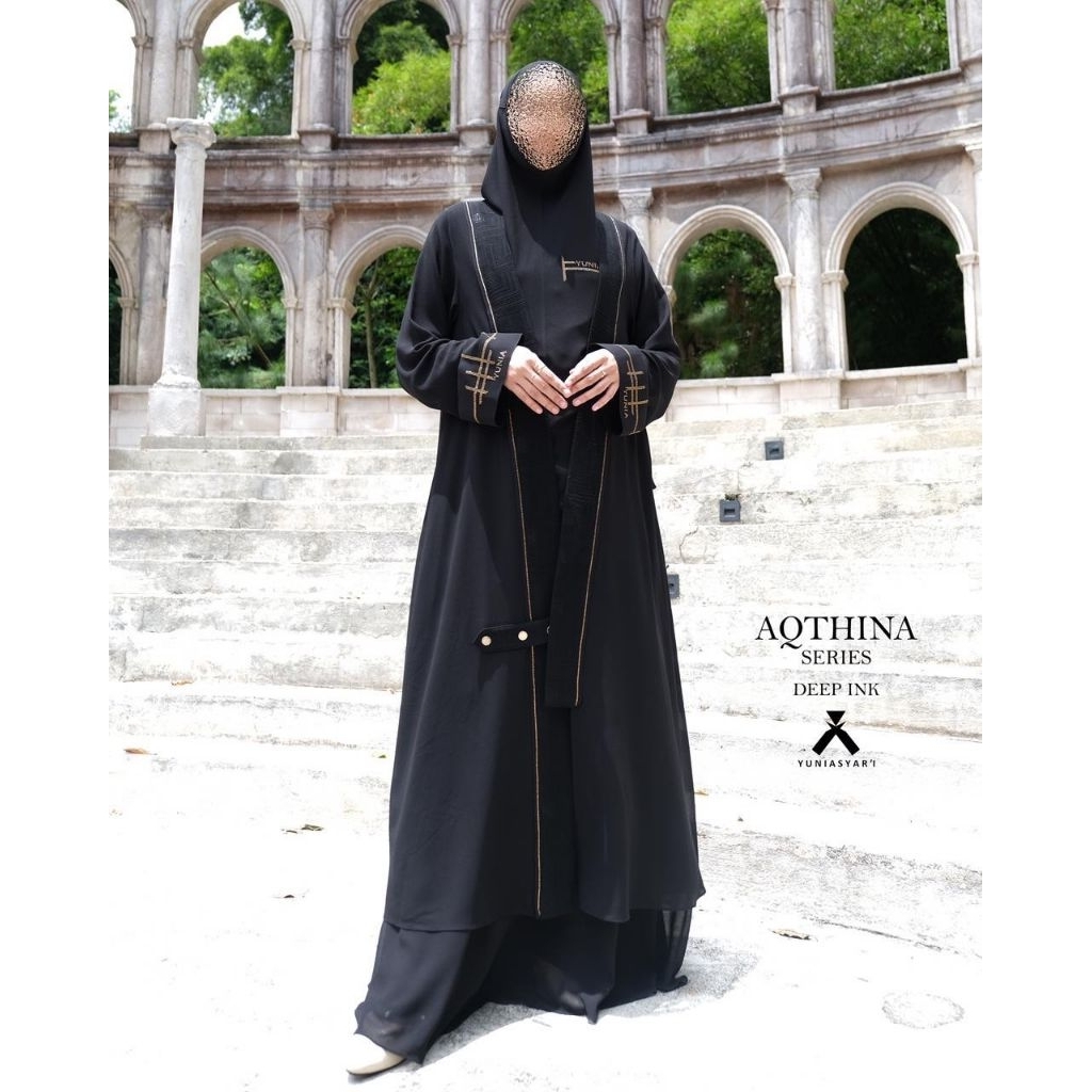BLACK Series AQTHINA  BY YUNIA SYAR'I/ YUNIA STYLE