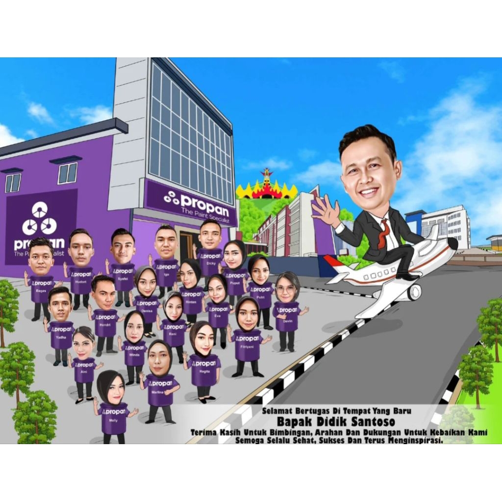 karikatur digital