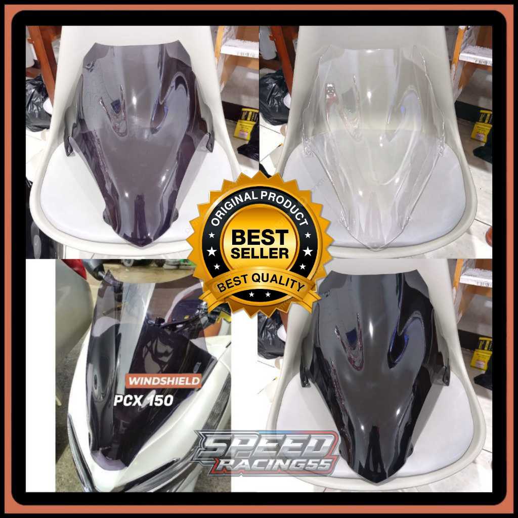VISOR PCX 150 MHR BATMAN VISOR HONDA PCX VISOR WINDSHILD PCX 150 SRC55
