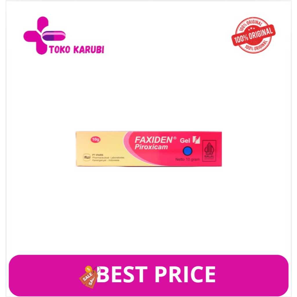 FAXIDEN GEL 10 GRAM TUBE