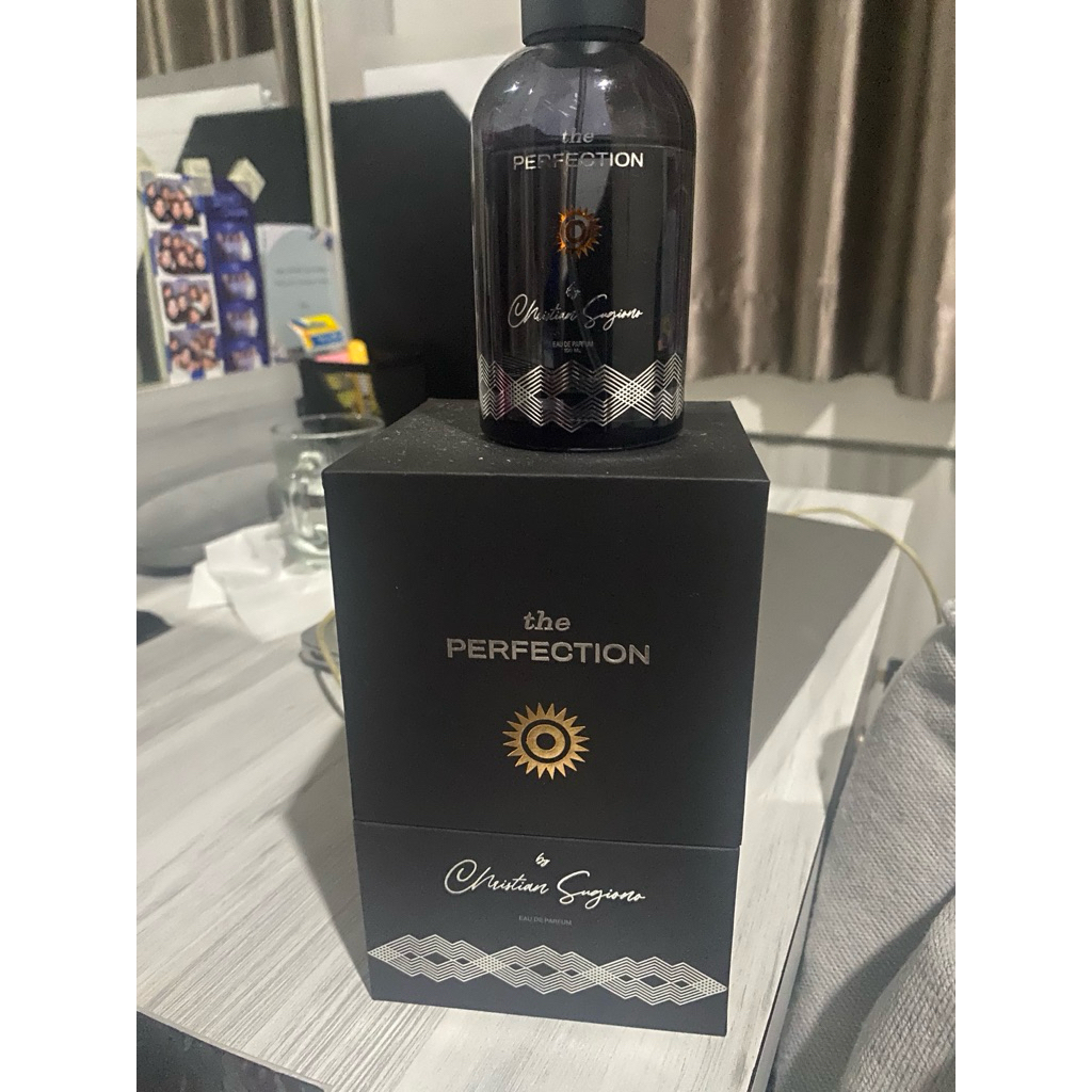 preloved parfume HMNS the perfection by christian sugiono eau de parfum 100 ml