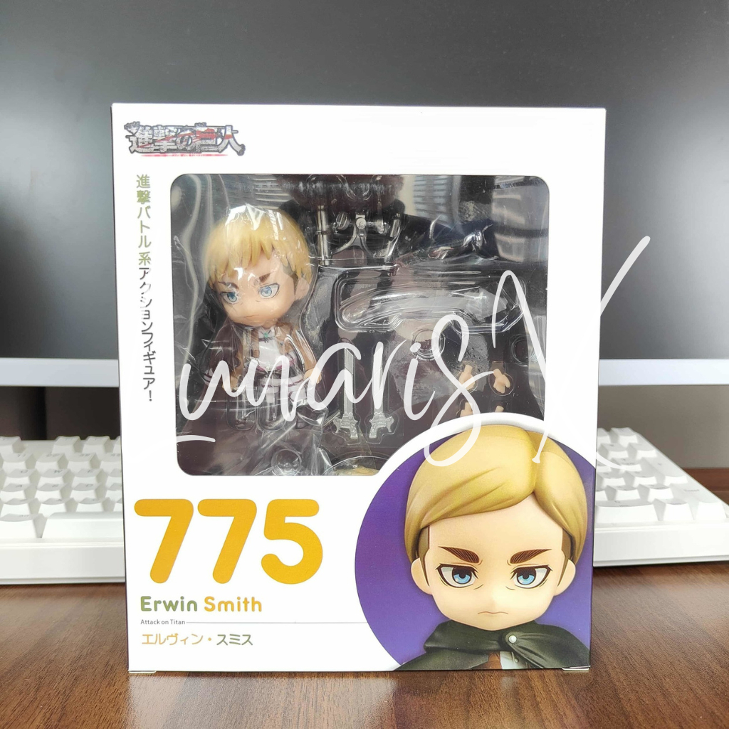 Nendoroid Nendo 775 Attack On Titan Erwin Smith Shingeki No Kyojin Action Figure