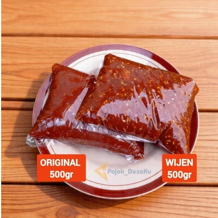 Paket MIX Dodol Jenang Ketan ORIGINAL 500gr + WIJEN 500gr | Jenang Ketan Produksi Baru Fresh