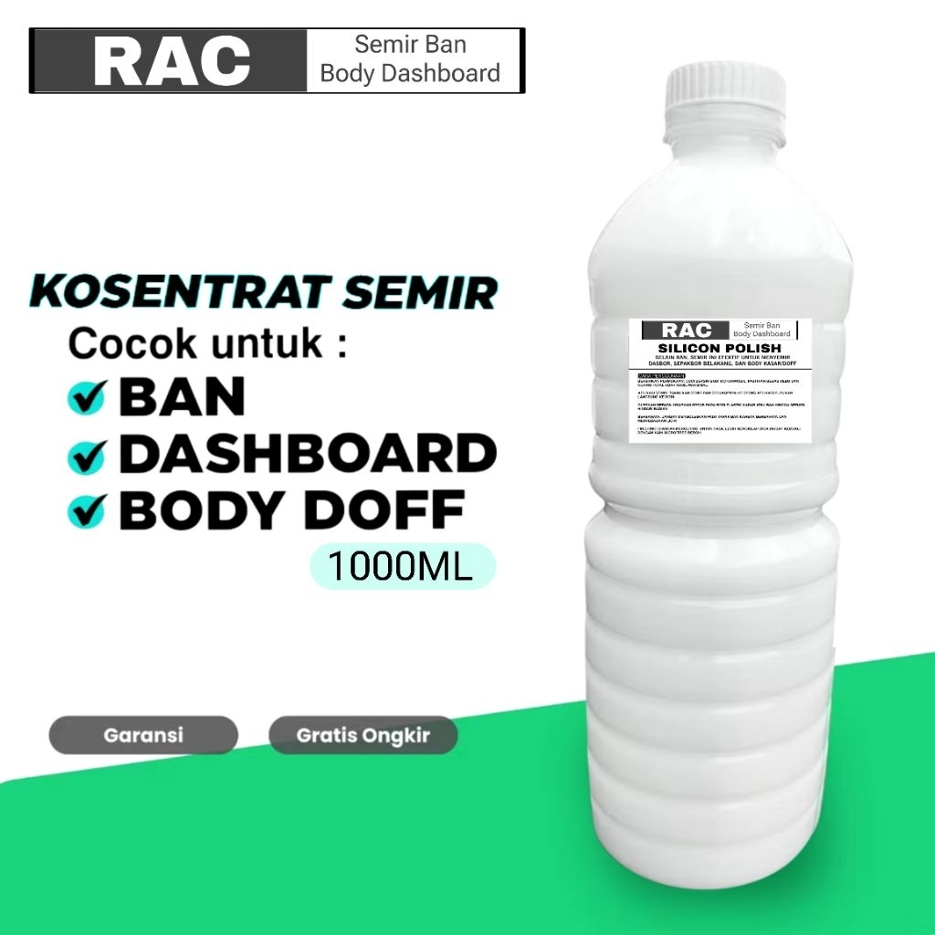 KOSENTRAT SEMIR 1 Liter Semir Ban Semir Jok Semir Dashboard Semir Doortrim Semir Body Doff Kendaraan