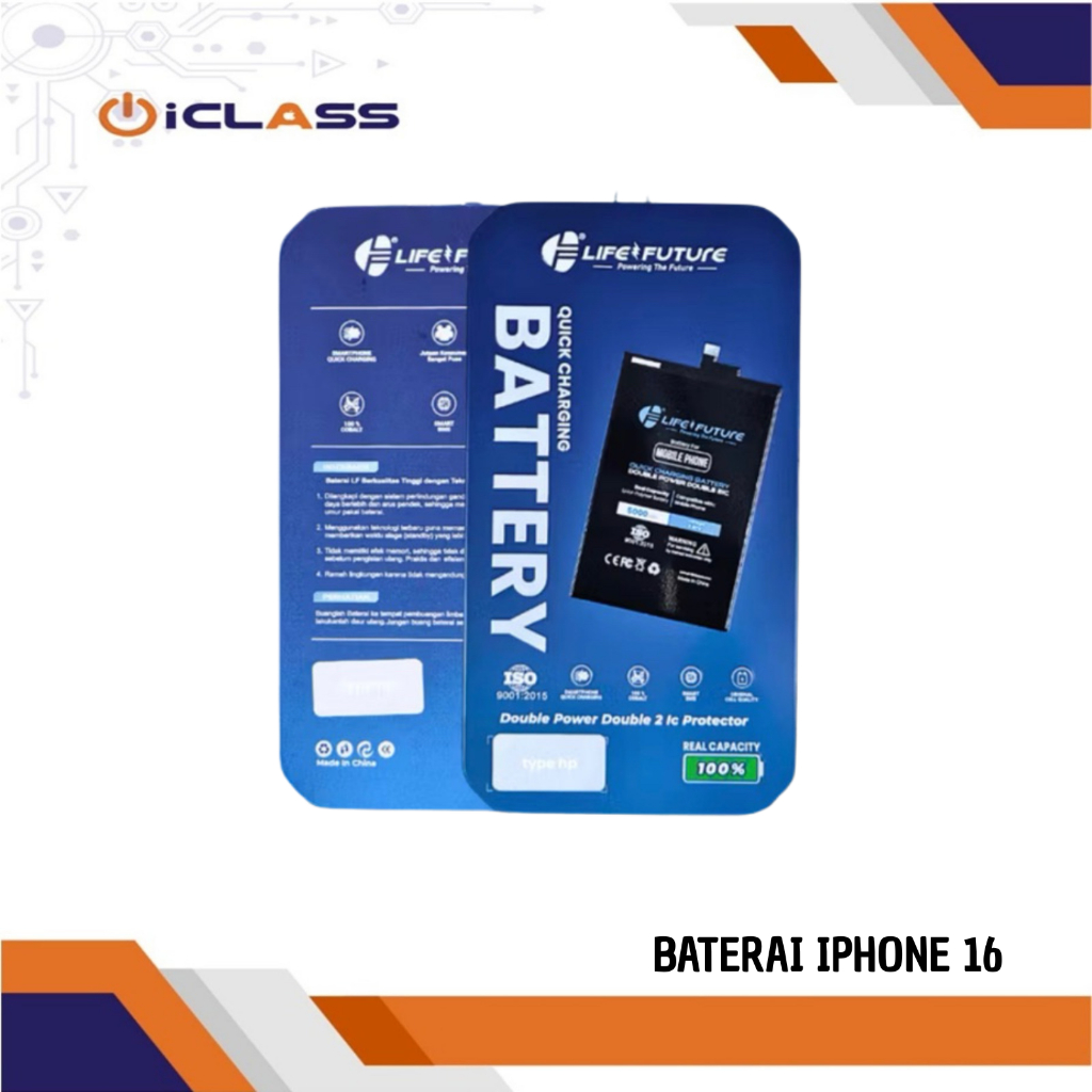 BATERAI LIFE FUTURE IPHONE 16
