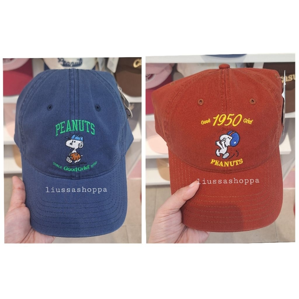 Topi Miniso - Snoopy New Star Collection Solid Color Baseball Cap