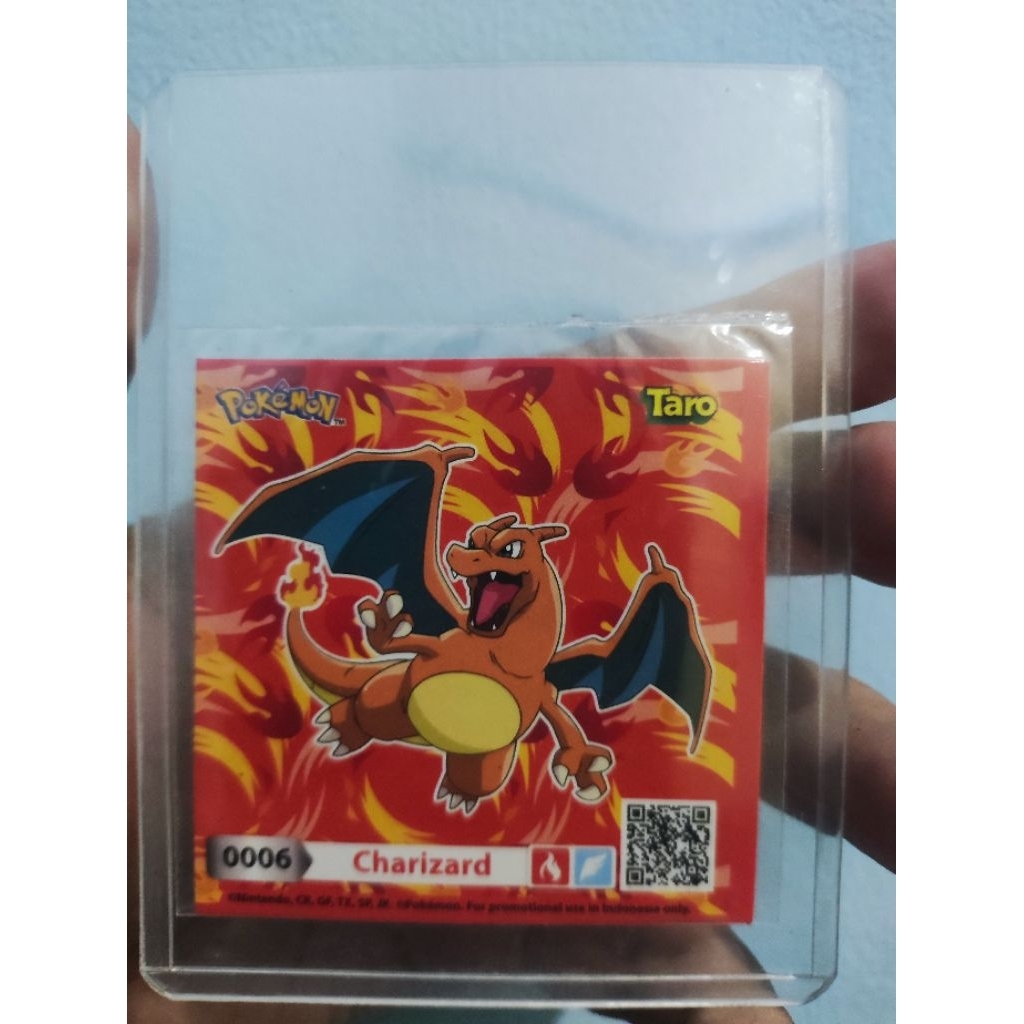 Pokemon x Taro Charizard Foil sticker