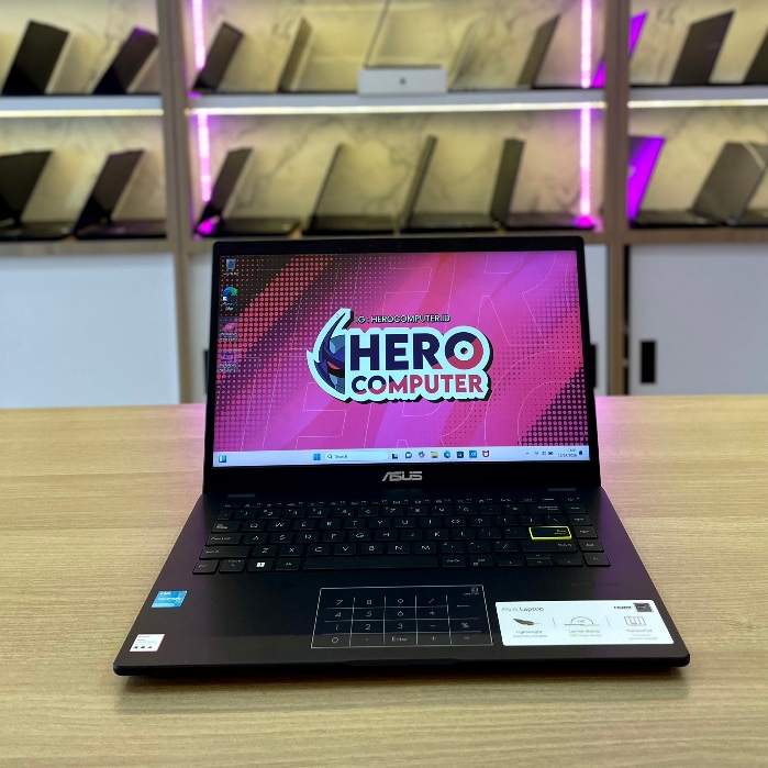 Laptop ASUS E410KA, Intel Celeron N4500 Peacock Blue (8/256)