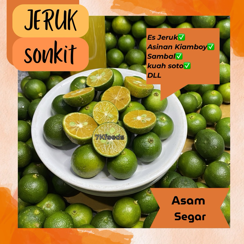 Jeruk Sonkit Kasturi  Kiamboy Kunci Fresh