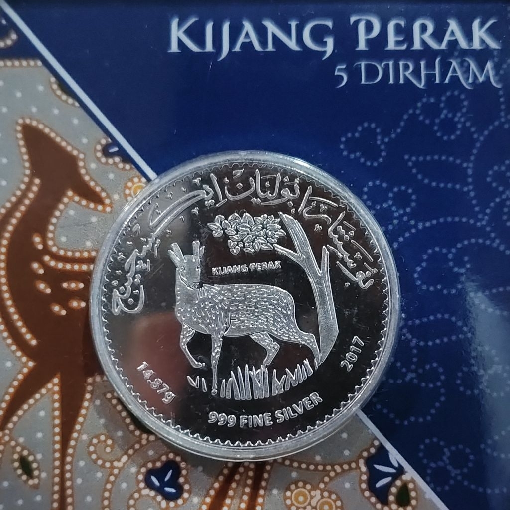 Koleksi 5 Dirham Nubex - Kijang Perak 14.9 gram