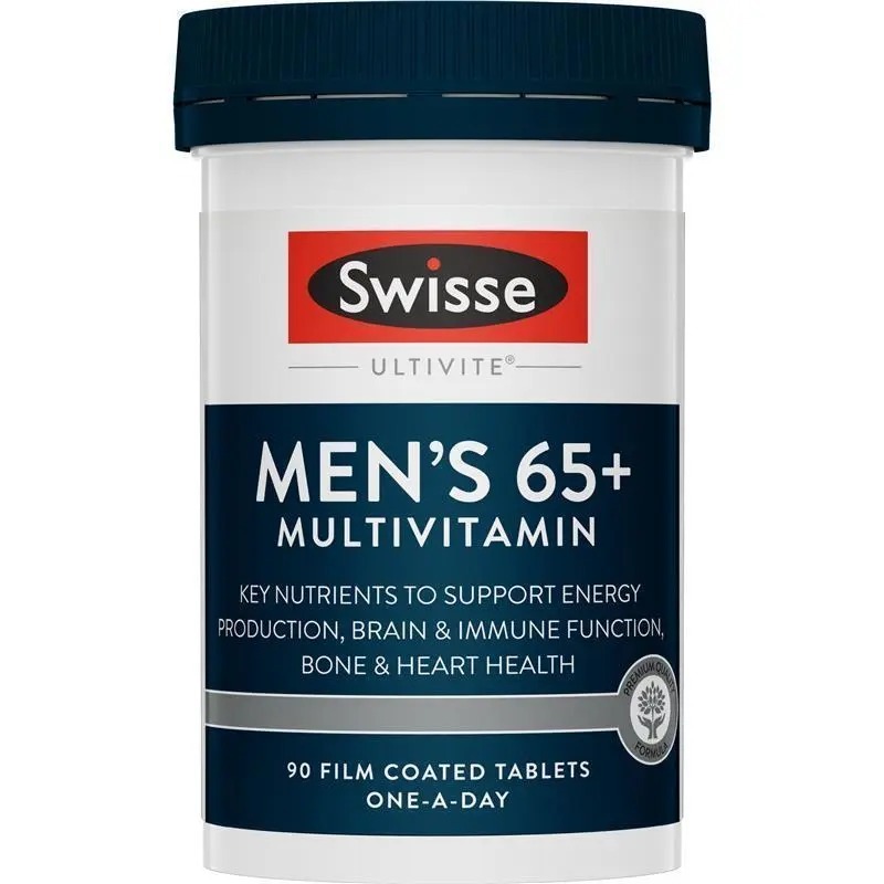 Swisse Ultivite Multivitamin 65+ Mens | 90 Packs