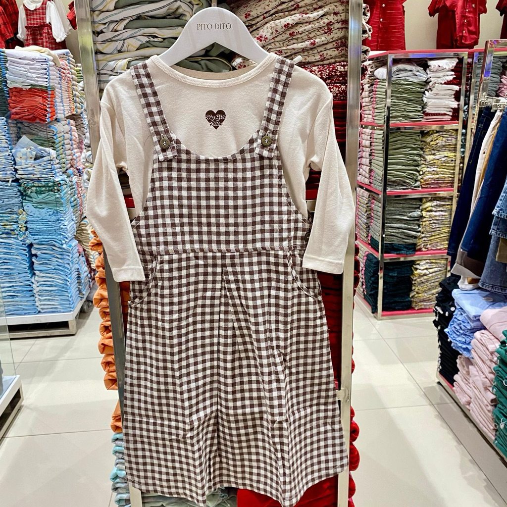 PITODITO - overall dress anak perempuan promo matahari