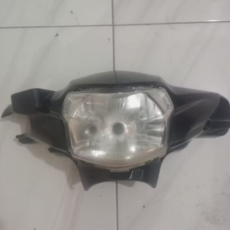 batok set reflektor lampu depan Yamaha Vega ZR original copotan
