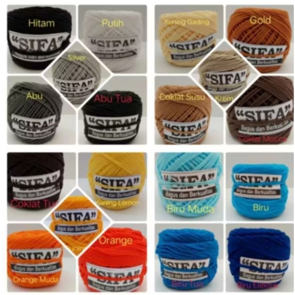 Tali Kur Rajut 2mm (100 gram)