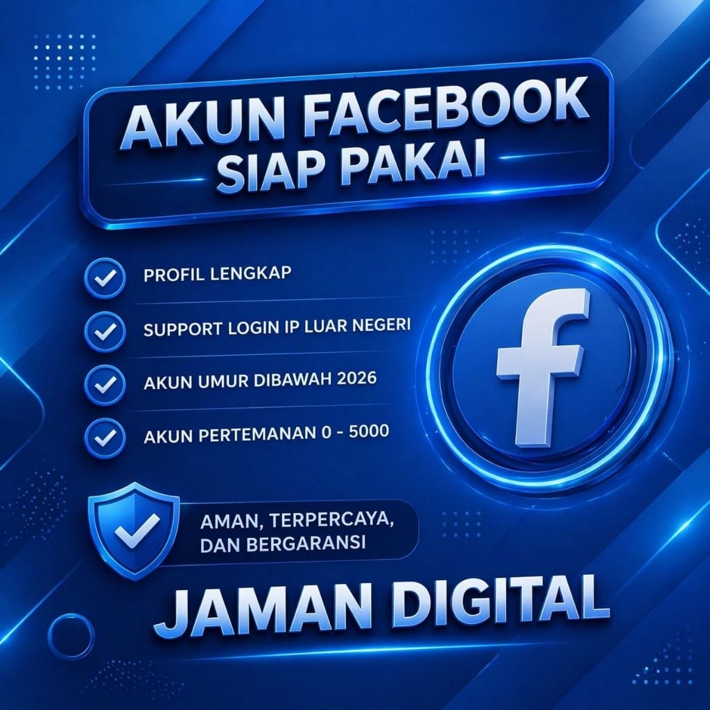 AKUN FACEBOOK OLD KHUSUS (SPAM,MARKETPLACE,ADS)