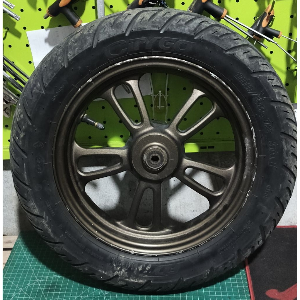 velg ban depan scoopy donat