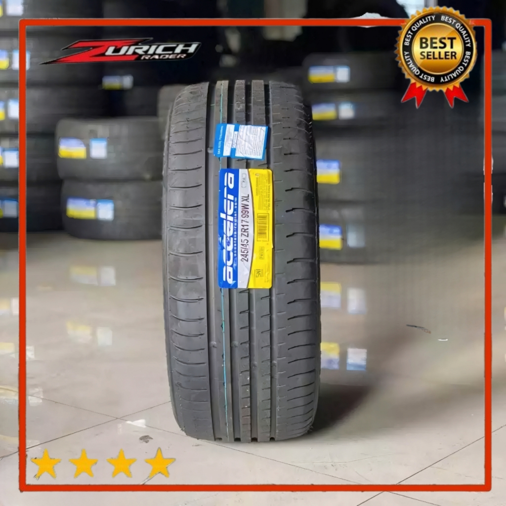 Ban Mobil 245 45 R17 Merek Accelera Phi Ukuran 245/45 R17 Tubles
