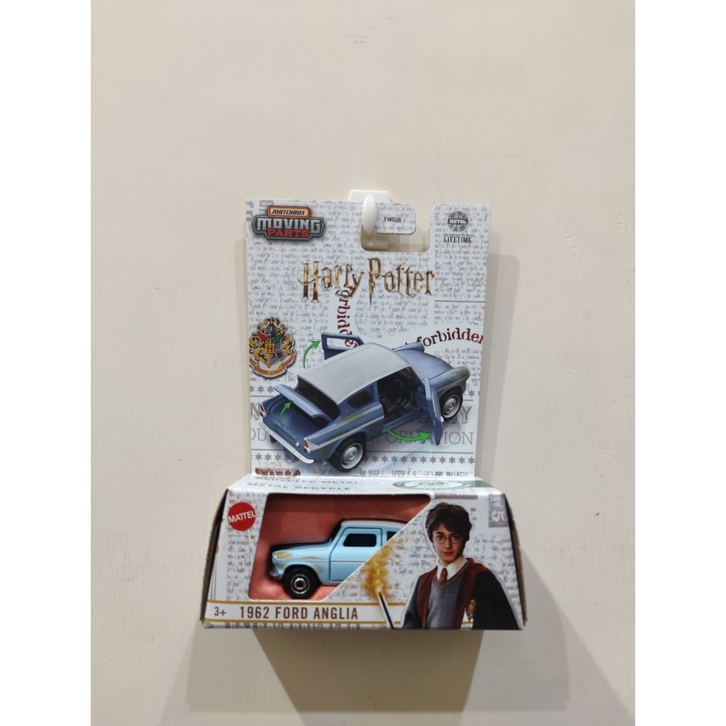 Matchbox 1962 Ford Anglia Harry Potter Moving Parts