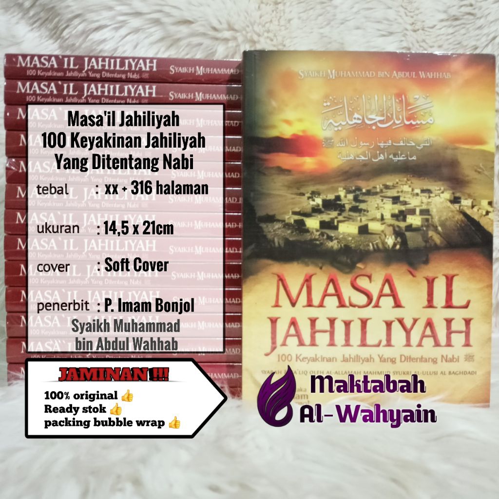 Buku Masa'il Jahiliyyah - 100 Keyakinan Jahiliyah Yang Ditentang Nabi