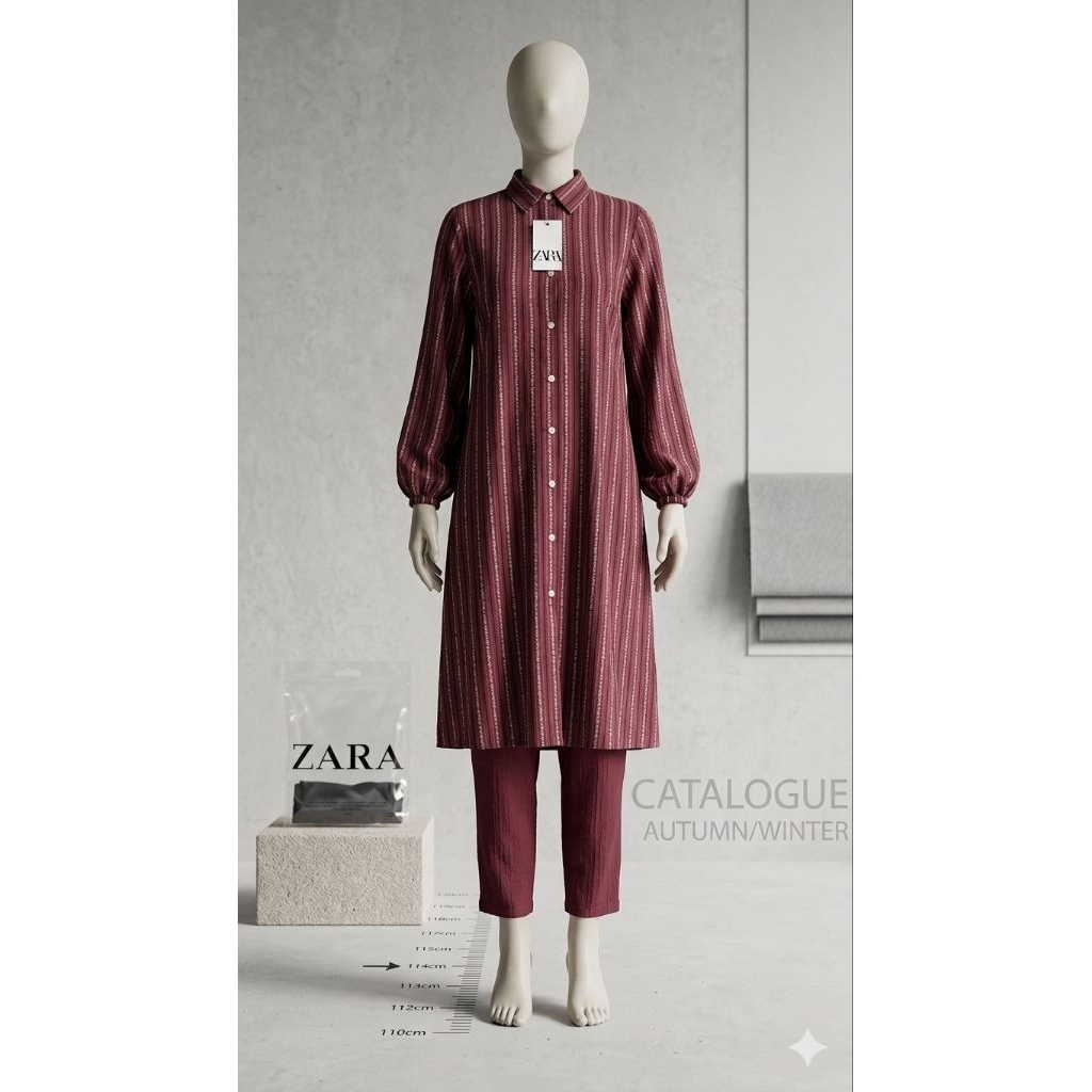 SET TUNIK RAYON PREMIUM/SETLONG MIX LINEN ZR
