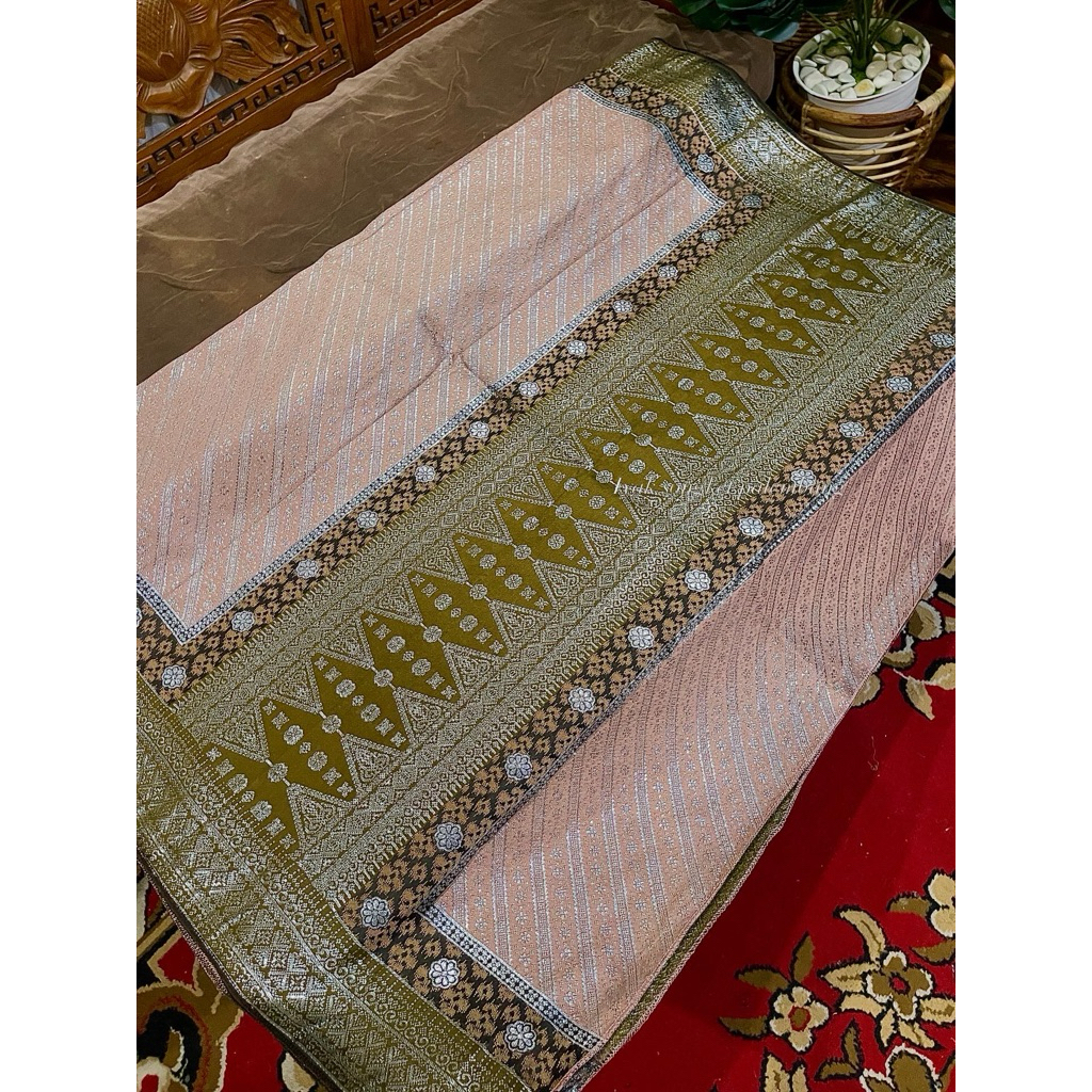 SONGKET PALEMBANG ( MESIN ) PREMIUM SANGAT MIRIP DENGAN ASLI