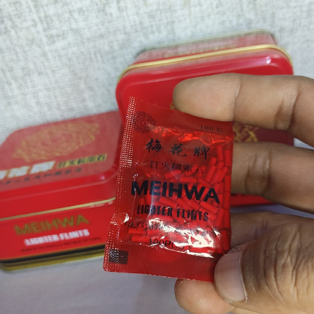 batu api korek api gas refil isi ulang meihwa