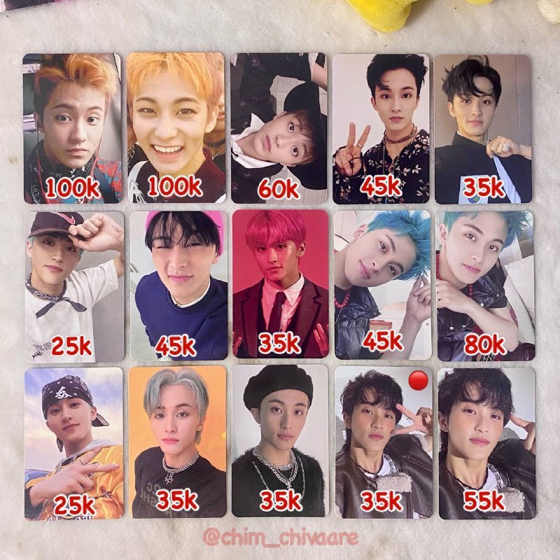 [READY STOCK] PHOTOCARD OFFICIAL ALBUM MARK LEE FIRE TRUCK CHERRY BOOM REGULATE HOT SAUCE BEATBOX CA