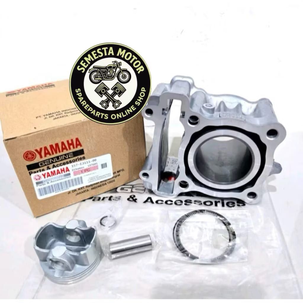 Cyilinder Blok Seher Isi piston kit Yamaha Jupiter MX 135 New MX 135 Old Original Boring Isi piston 