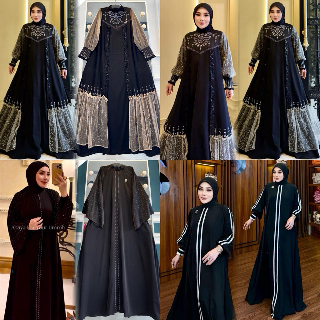 SHELLASAUKIA GAMIS DRESS ABAYA ORI BY SHELLASAUKIA