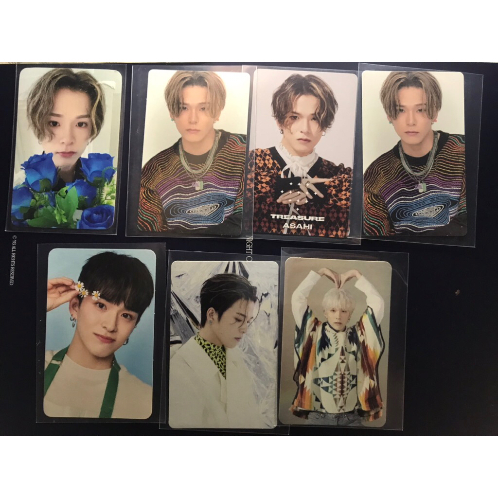 Photocard TREASURE Asahi OFFICIAL