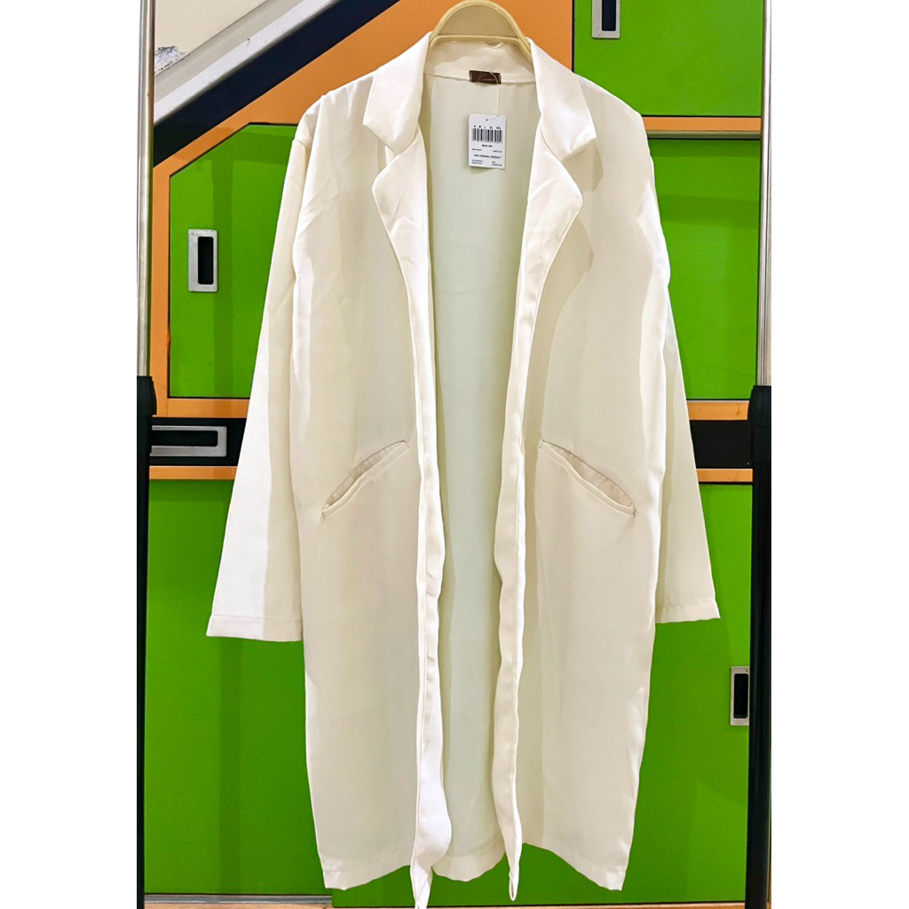 Long Outer Wanita Preloved, Long Blazer Wanita, Blazer Formal Wanita, Blazer Kantor, Blazer Kerja, B