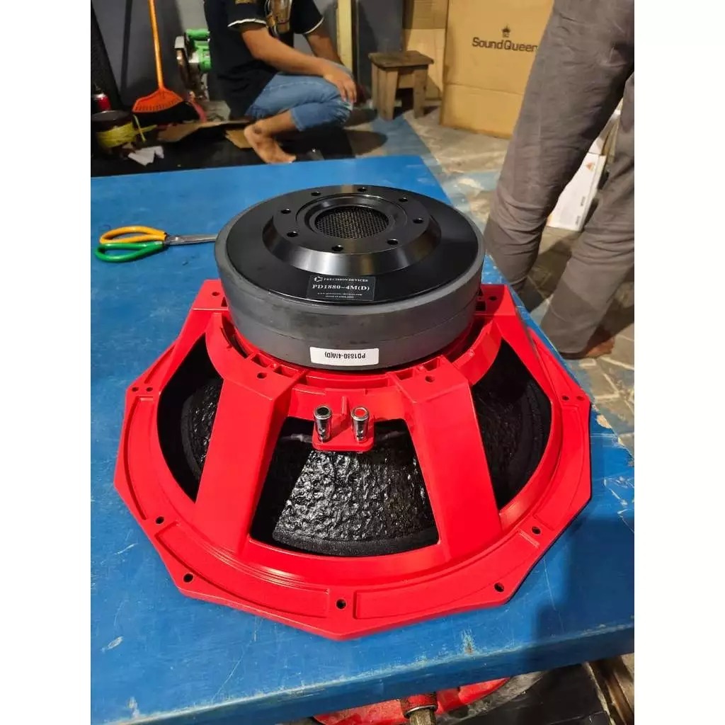 SPEAKER KOMPONEN 18 INCH PD 1880 VOICE COIL 4 INCH DOUBLE MAGNET Speaker pd 1880 - 4M Double Magnet