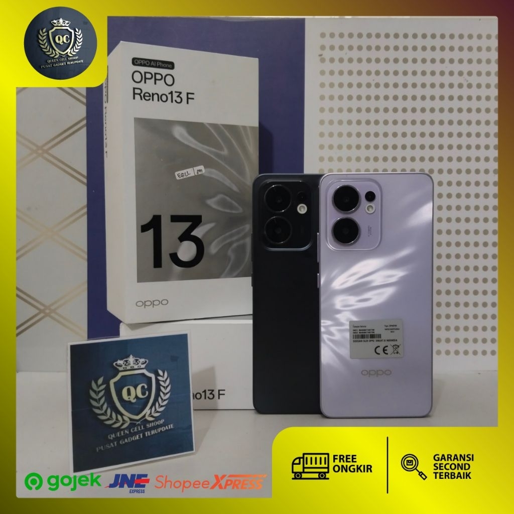 OPPO RENO 13F 4G 8/256 SECOND FULLSET