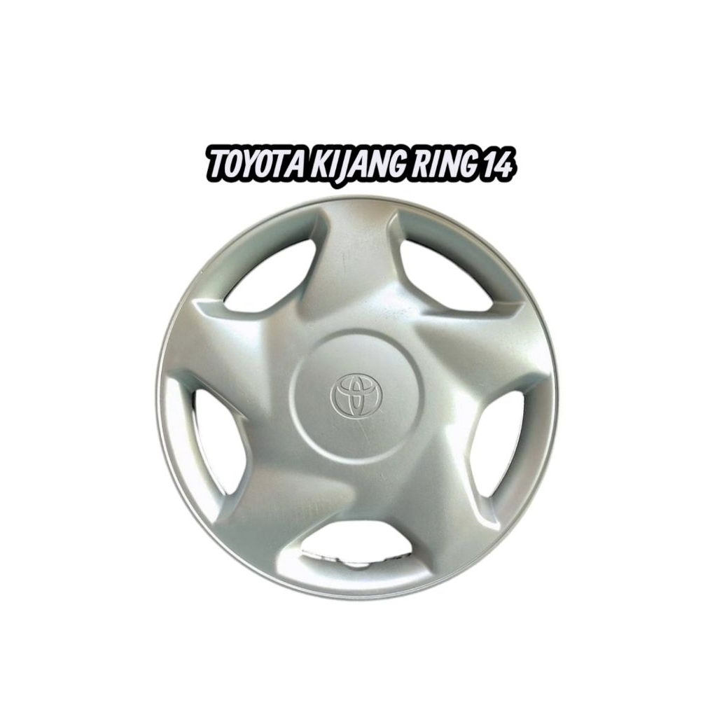 dop velg will dop toyota kijang kapsul ring 14 original copotan