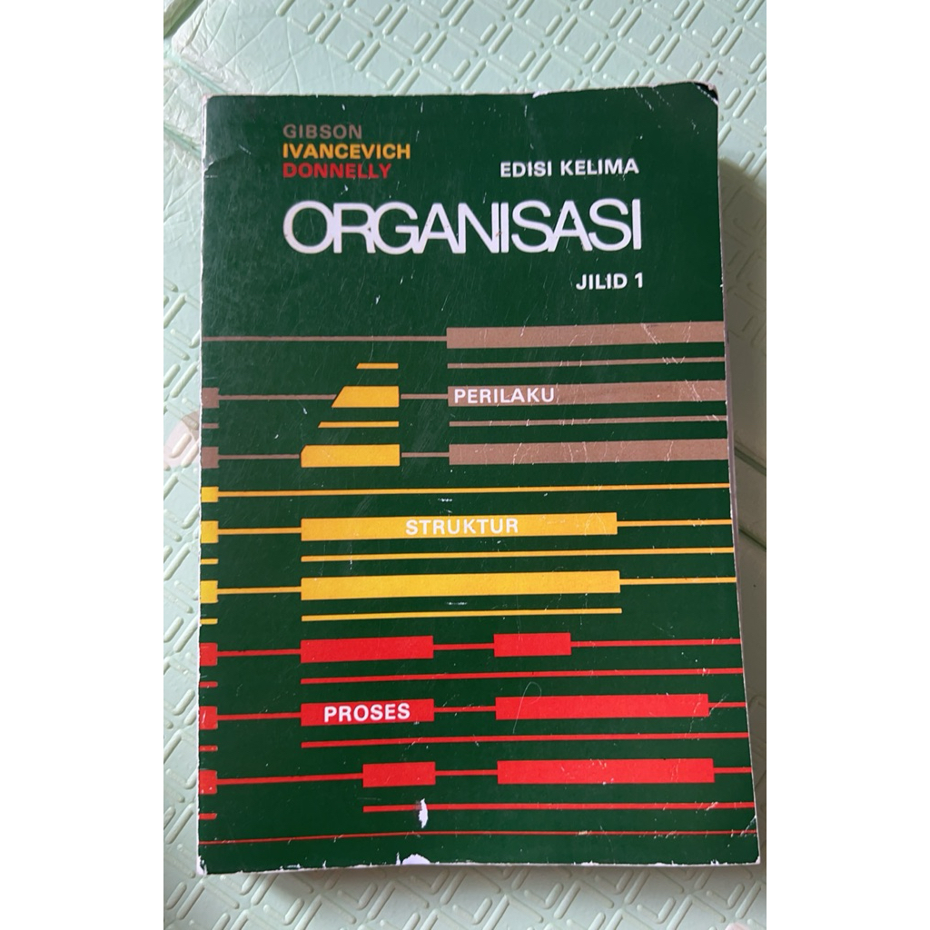 (Preloved) Buku Organisasi Jilid 1 - 2 - Gibson Ivancevich Donnely