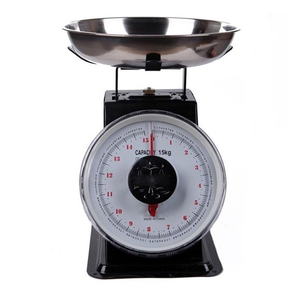 Timbangan Buah / Timbangan Duduk Jarum 15 kg Stainless