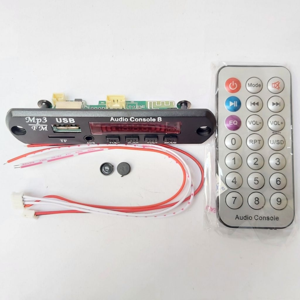 Modul MP3 Bluetooth USB FM Radio Audio Console + Remote