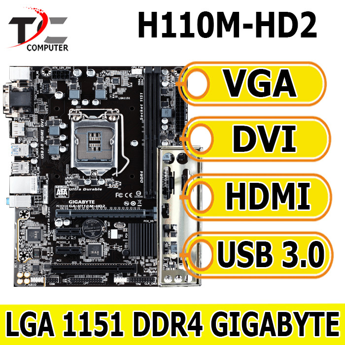 MOBO H110M Socket 1151 DDR4 - GIGABYTE