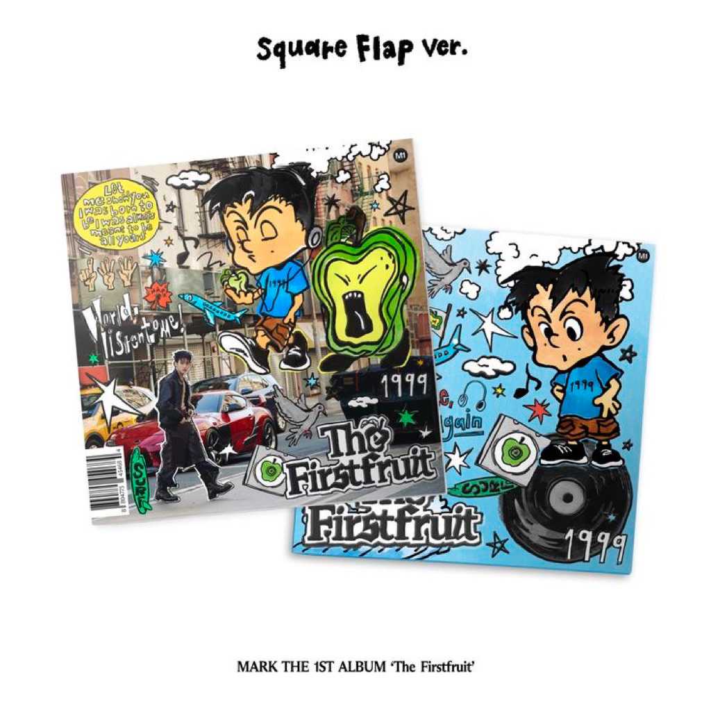 Ready Stock - SEALED Album Mark The FirstFruit Square Flap brown ver