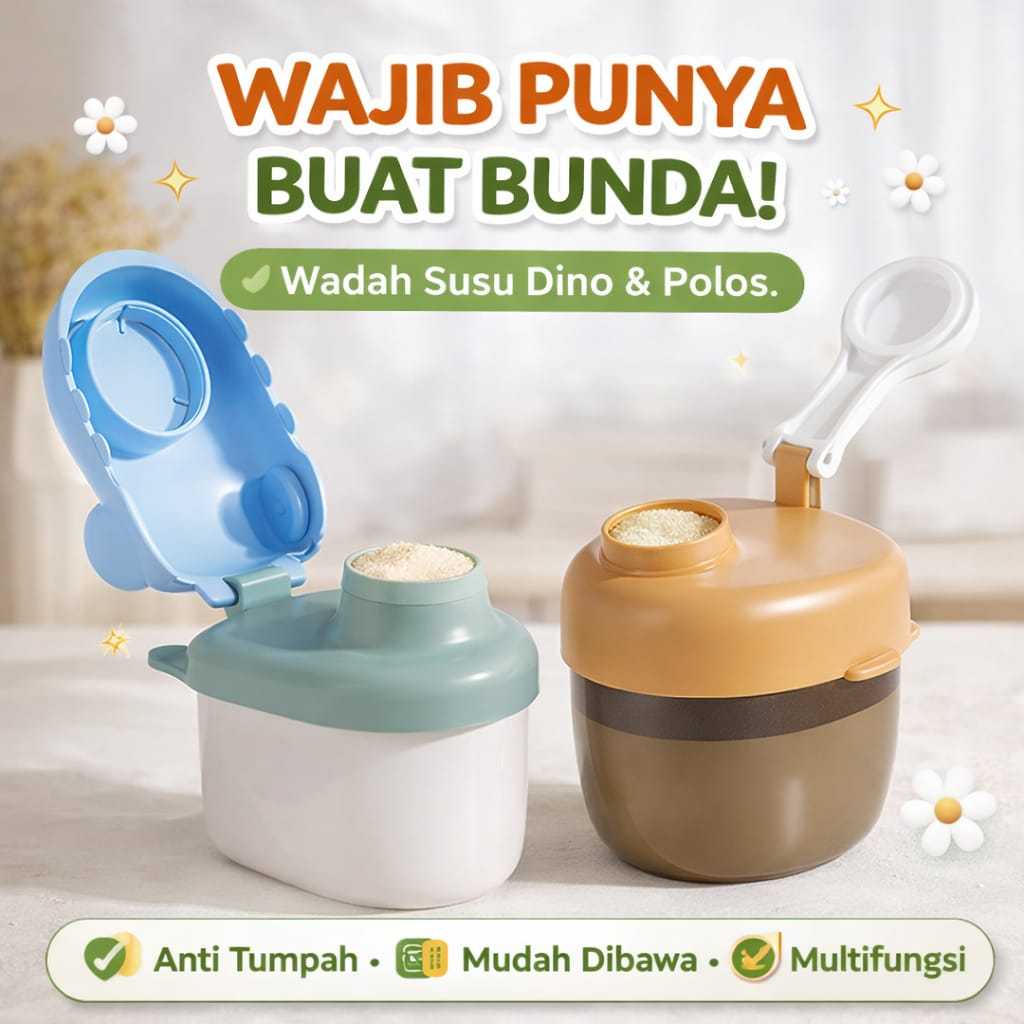Wadah Susu Bayi Food Container Mpasi Tempat Makanan Mpasi Penyimpanan Mpasi Baby Food Container