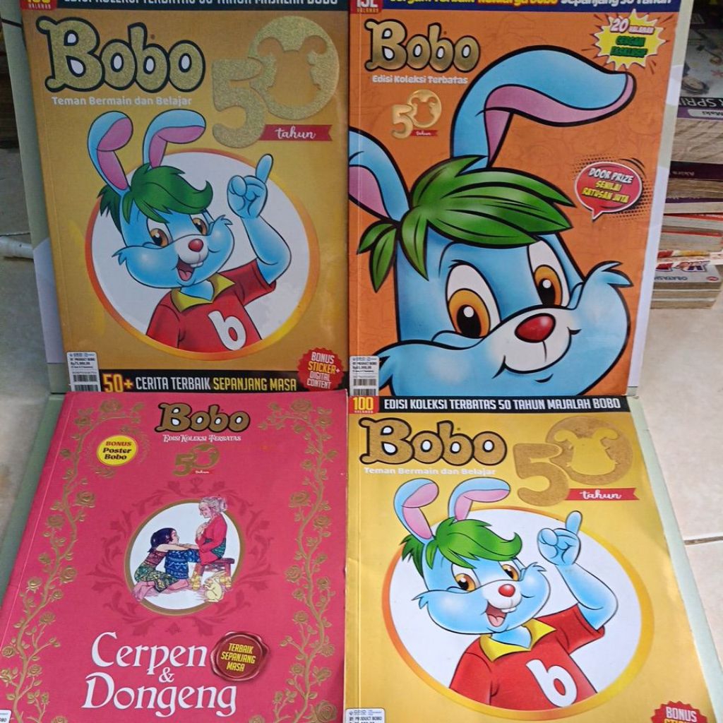 Majalah Bobo 50 tahun edisi koleksi Series /Bobo Harry Potter special edition Original Preloved
