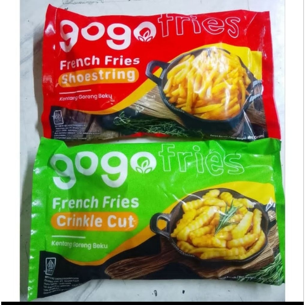 Kentang Frozen GOGO FRIES 1kg