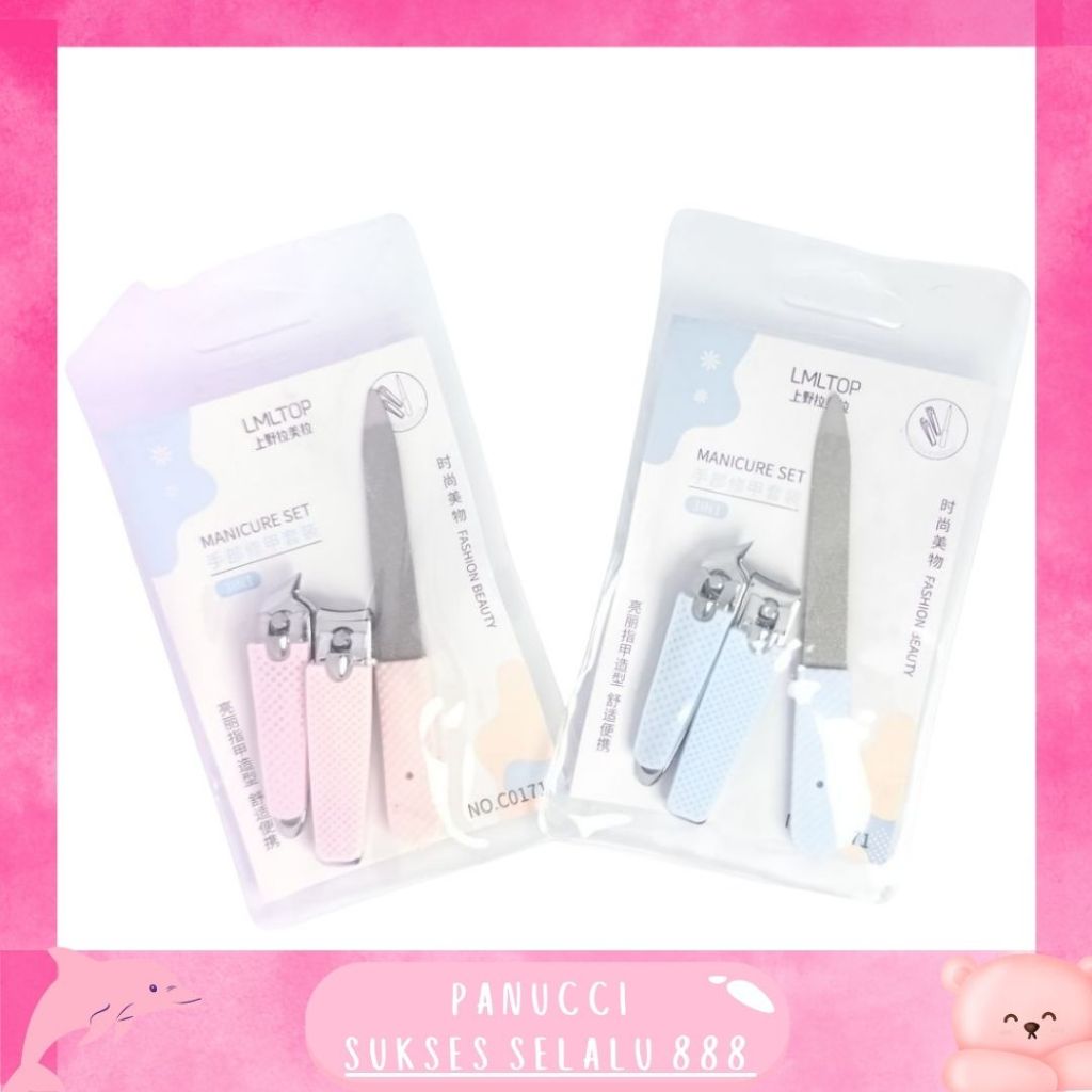 Gunting Kuku Set PREMIUM / Gunting Kuku Manicure / Alat Manicure PANUCCI
