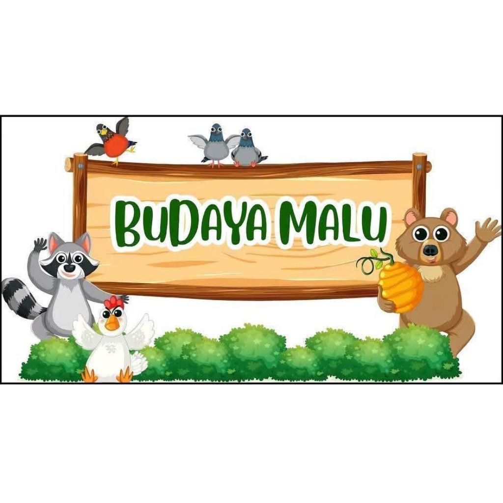 Hiasan Kelas Poster Budaya Malu