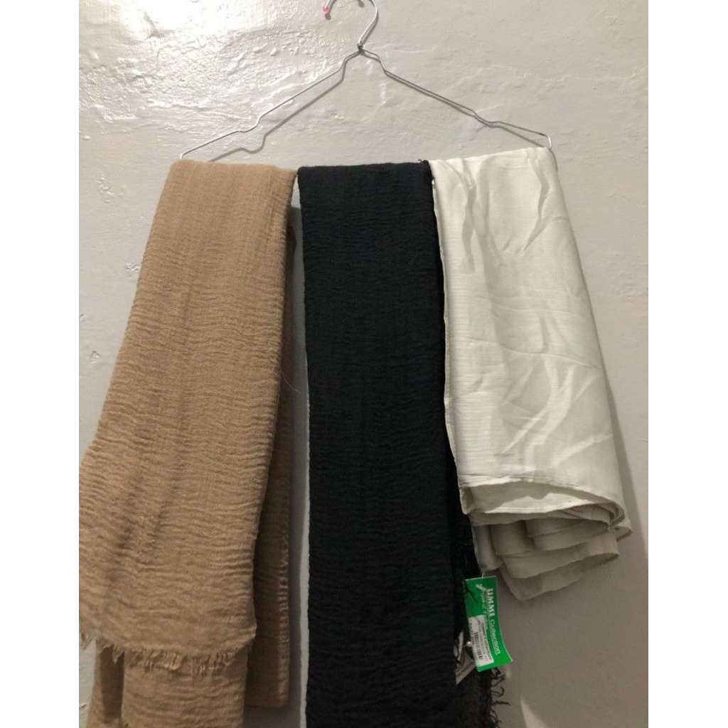 pashmina crinkle & silk