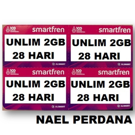 VOUCHER SMARTFREN UNLIMITED 2GB 28HARI